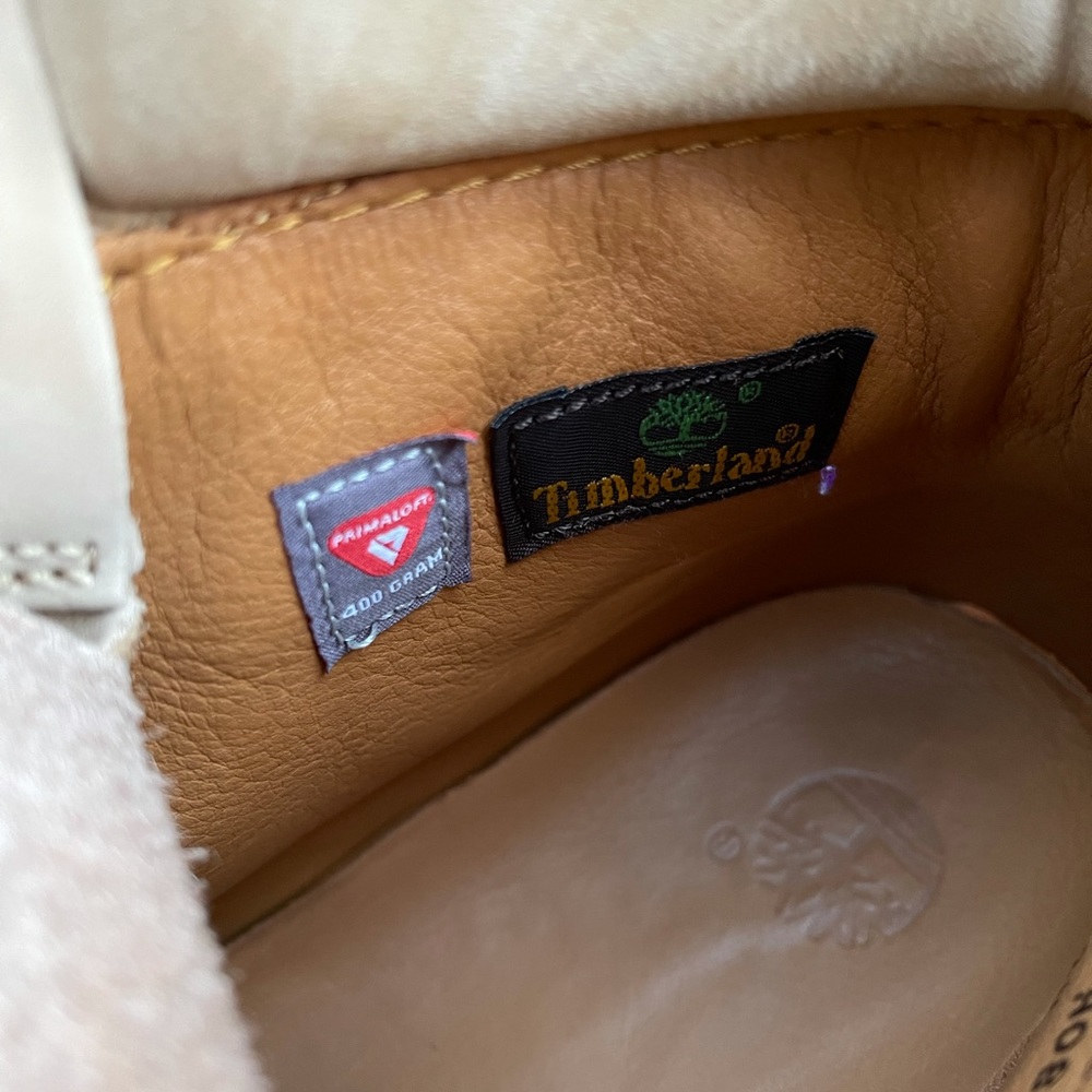 [SOLD on Mercari] Beige Timberlands (6 inch) EXCELLENT CONDITION! - Picture 5 of 8